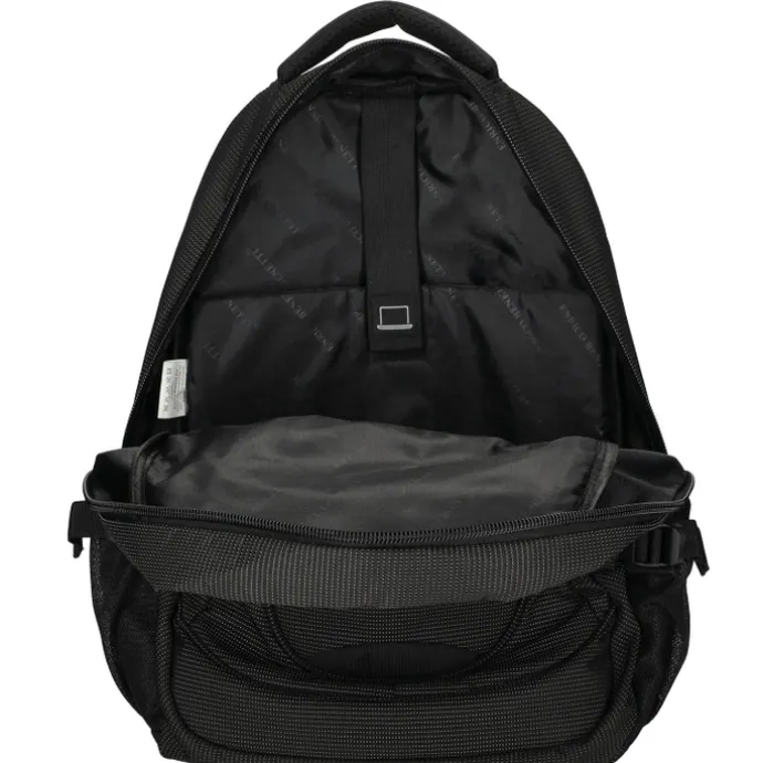 Enrico Benetti Santa Cruz 17.3'' Laptop Backpack dots black white