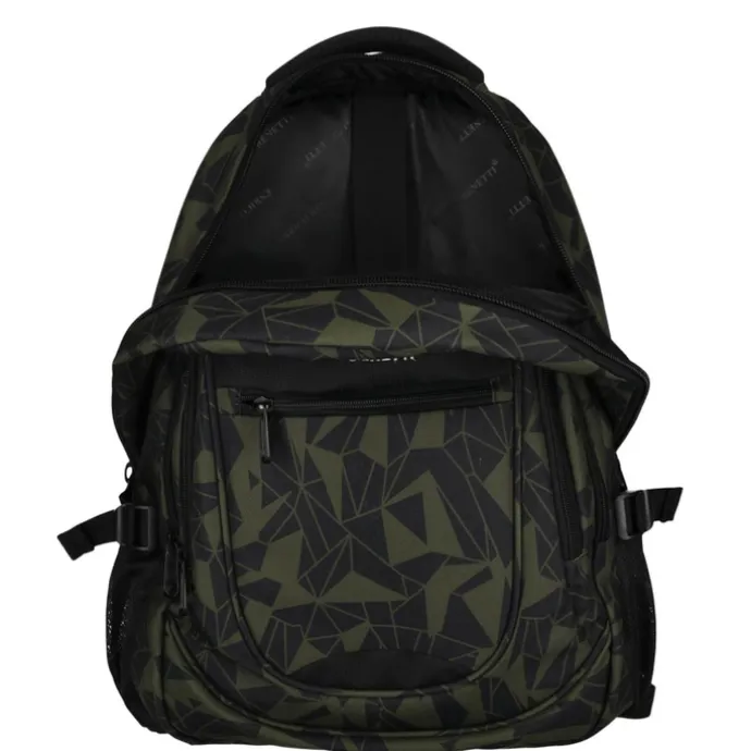 Enrico Benetti Santa Cruz 17.3" Laptop Rugtas olijfgroen