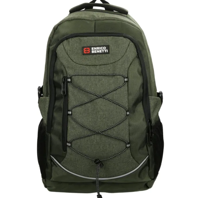 Enrico Benetti Yellow Stone 15'' Laptop Rugzak olijf