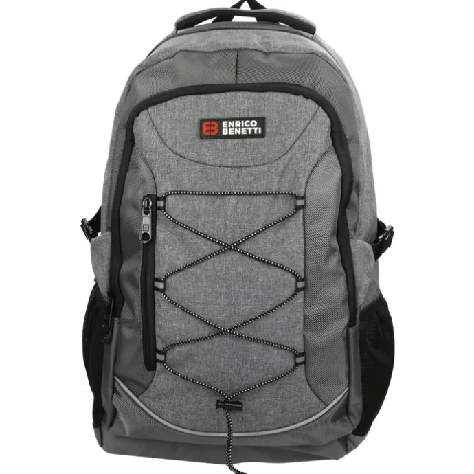 Enrico Benetti Yellow Stone 15'' Laptop Rugzak grijs