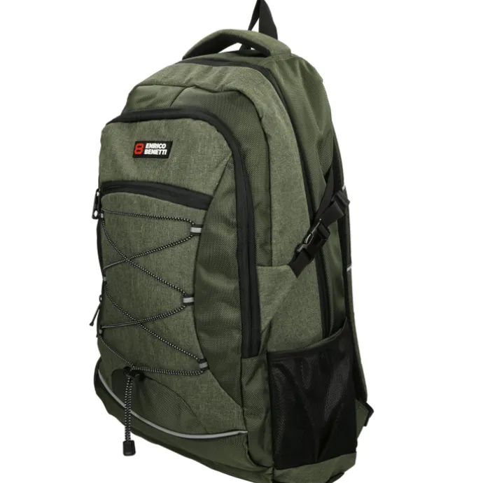 Enrico Benetti Yellow Stone 17'' Laptop Rugzak olijf