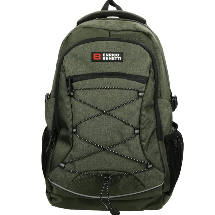 Enrico Benetti Yellow Stone 13'' Laptop Rugzak olijf