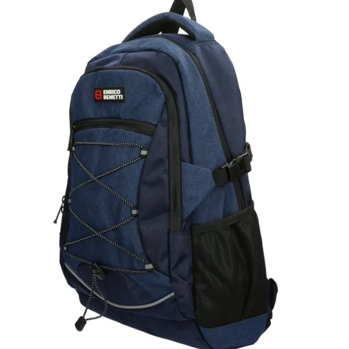 Enrico Benetti Yellow Stone 13'' Laptop Rugzak blauw