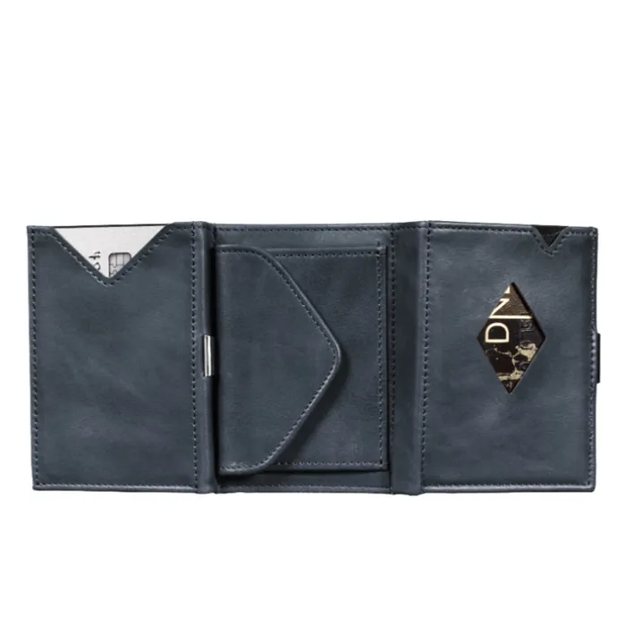 Exentri Leather Multi Wallet blue