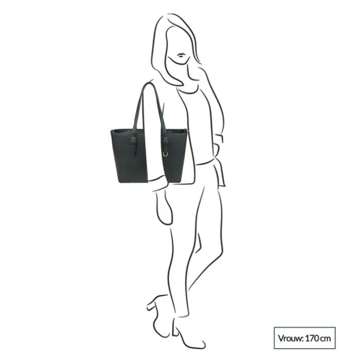 Flora & Co Bags Shopper khaki groen