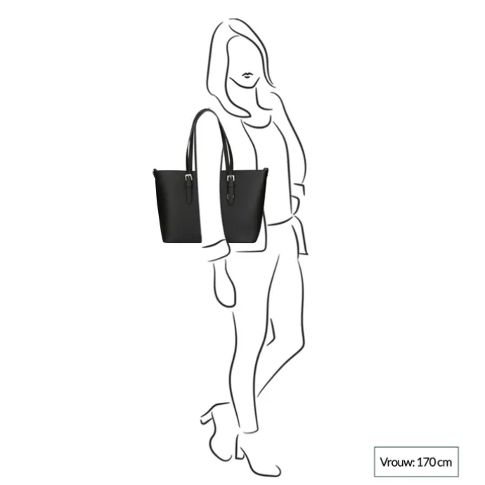 Flora & Co Bags Shopper zwart