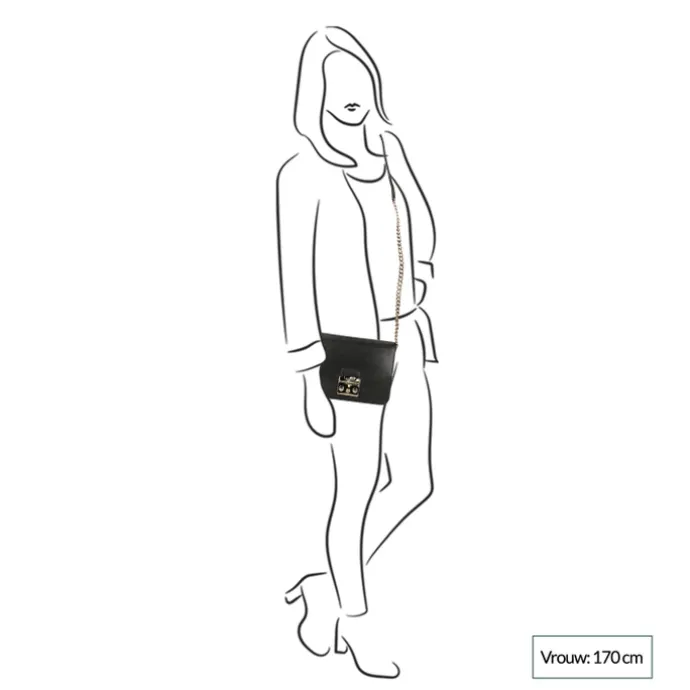 Furla Metropolis S Crossbody nero