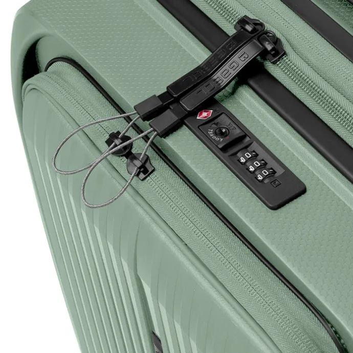 Gabol Brooklyn Cabin Trolley Front Pocket verde