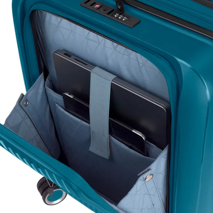 Gabol Brooklyn Cabin Trolley Front Pocket turquesa