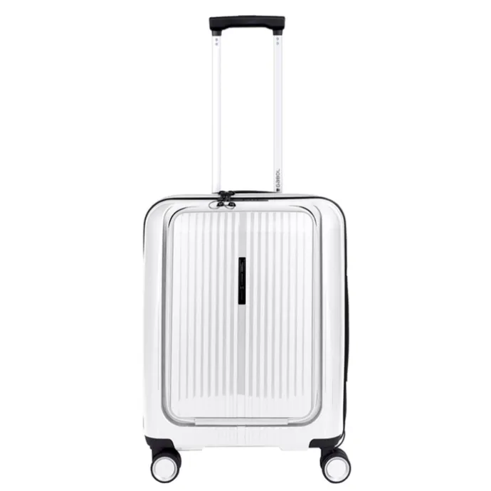 Gabol Brooklyn Cabin Trolley Front Pocket blanco