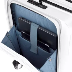 Gabol Brooklyn Cabin Trolley Front Pocket blanco