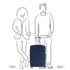 Gabol Uyiko Medium Trolley navy blue
