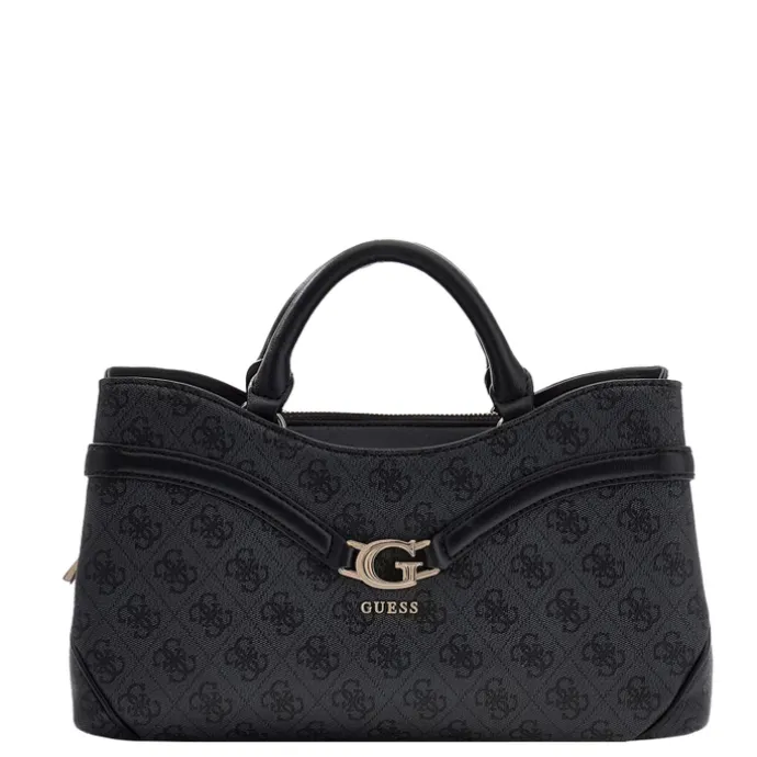 Guess Dea Girlfriend Satchel coal logo