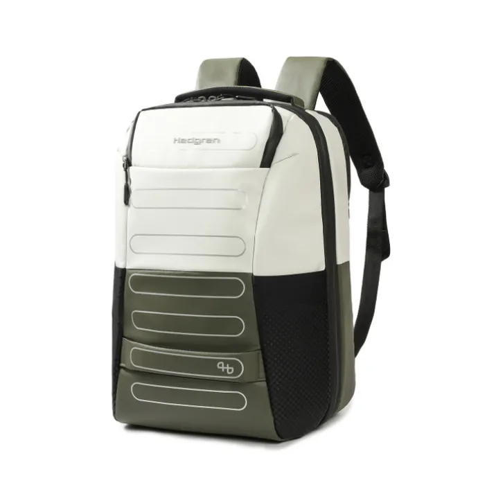 Hedgren Comby Performance Handle Laptop Backpack M 15.6" Expandable vaporous grey