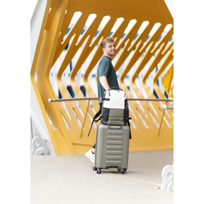Hedgren Comby Performance Trip Cabin Backpack L 15.6" Expandable vaporous grey