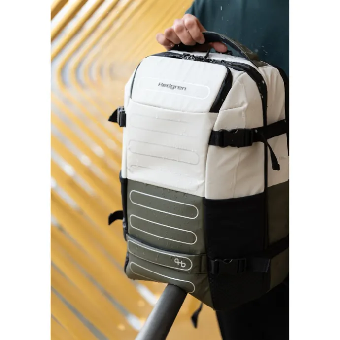 Hedgren Comby Performance Trip Cabin Backpack L 15.6" Expandable vaporous grey