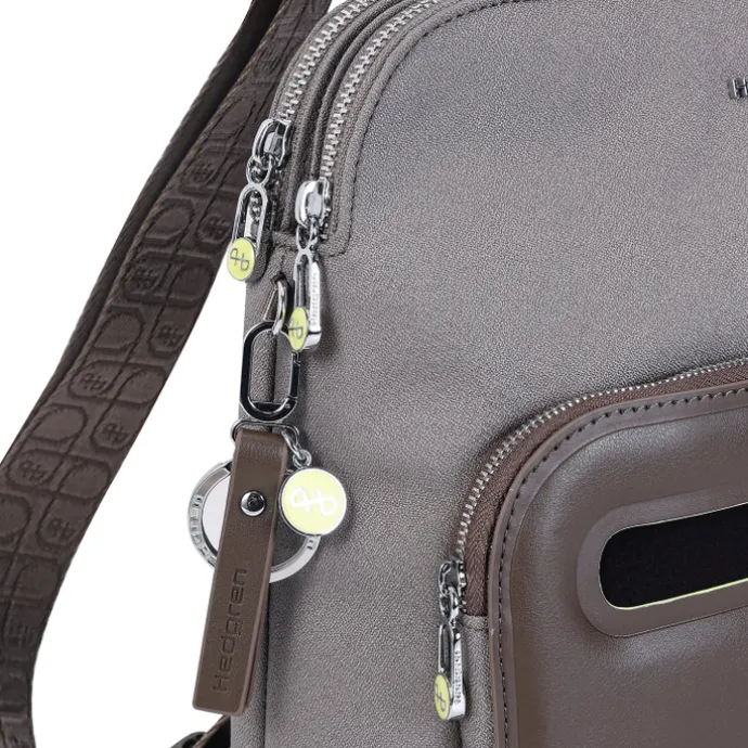Hedgren Latte RFID Backpack vintage taupe
