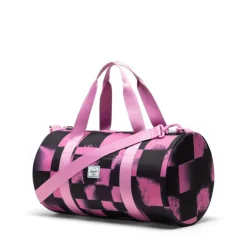 Herschel Supply Co. Classic Duffle Little Herschel stencil checker opera mauve