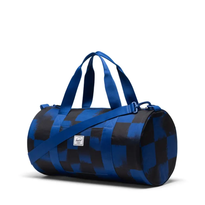 Herschel Supply Co. Classic Duffle Little Herschel stencil checker sodalite blue