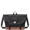 Herschel Supply Co. Cove Messenger black/saddle brown