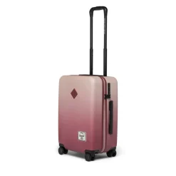 Herschel Supply Co. Heritage Hardshell Large CarryOn Luggage oxblood red gradient