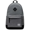 Herschel Supply Co. Heritage Backpack raven crosshatch
