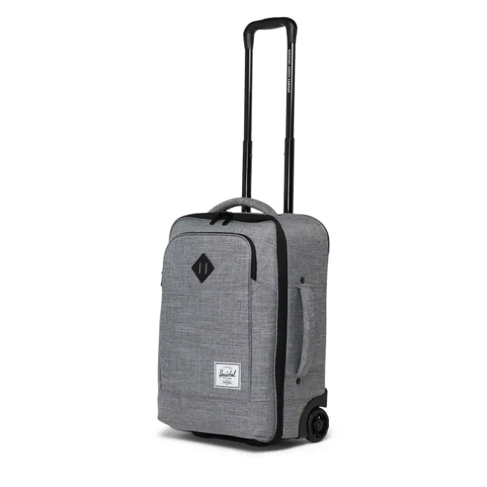 Herschel Supply Co. Heritage Softshell Large CarryOn Luggage raven crosshatch