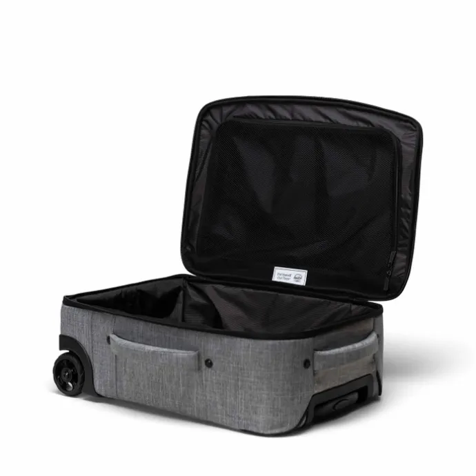 Herschel Supply Co. Heritage Softshell Large CarryOn Luggage raven crosshatch