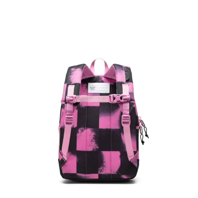 Herschel Supply Co. Heritage Kids Backpack stencil checker opera mauve