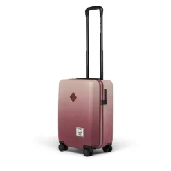 Herschel Supply Co. Heritage Hardshell Carry On Luggage oxblood red gradient