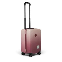 Herschel Supply Co. Heritage Hardshell Carry On Luggage oxblood red gradient