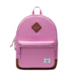 Herschel Supply Co. Heritage Kids Backpack opera mauve-saddle brown