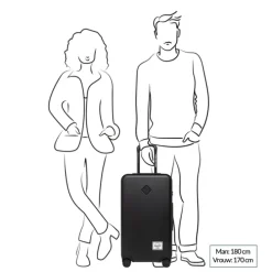 Herschel Supply Co. Heritage Hardshell Medium Luggage black