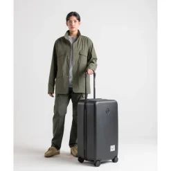 Herschel Supply Co. Heritage Hardshell Medium Luggage oxblood red gradient