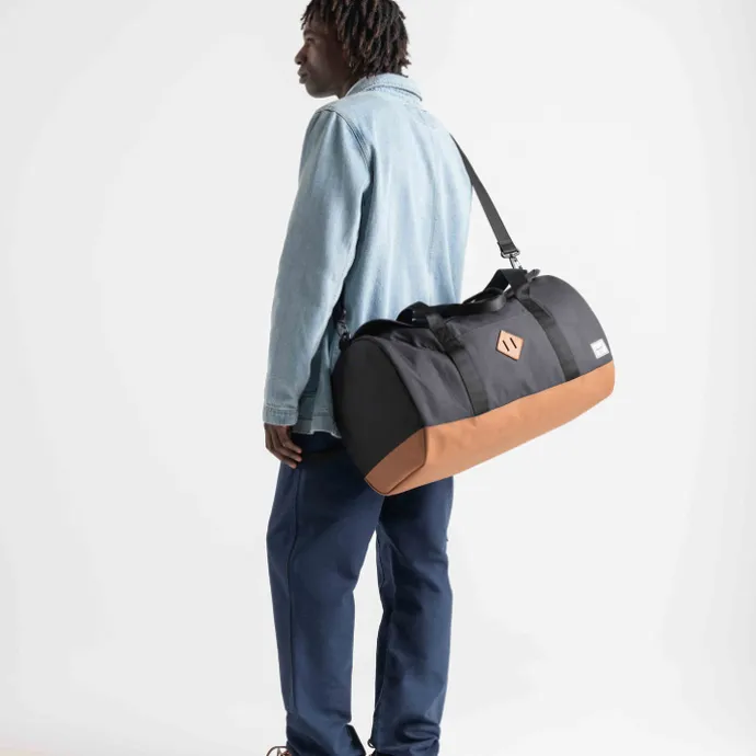 Herschel Supply Co. Heritage Duffle potting soil crosshatch