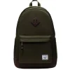 Herschel Supply Co. Heritage Backpack ivy green/chicory coffee