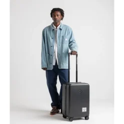 Herschel Supply Co. Heritage Hardshell Large CarryOn Luggage moonbeam