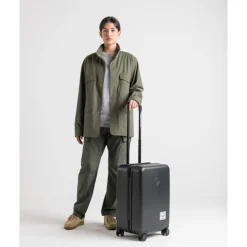 Herschel Supply Co. Heritage Hardshell Large CarryOn Luggage moonbeam