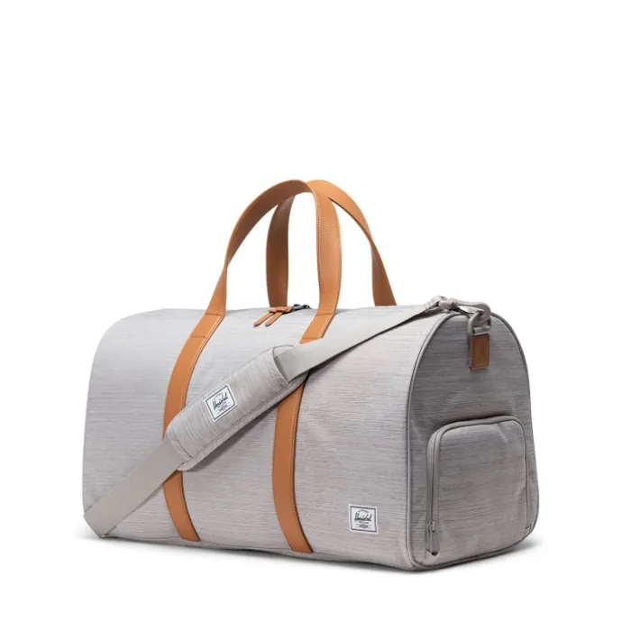 Herschel Supply Co. Novel Duffle light grey crosshatch