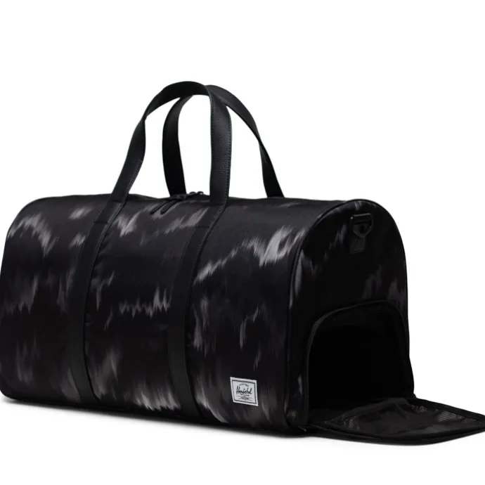 Herschel Supply Co. Novel Duffle blurred ikat black