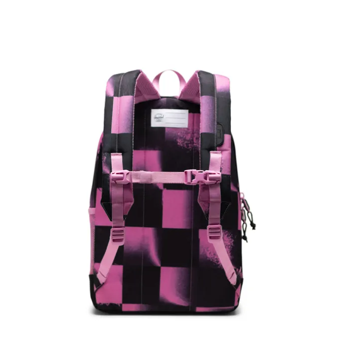 Herschel Supply Co. Youth Backpack XL stencil checker opera mauve