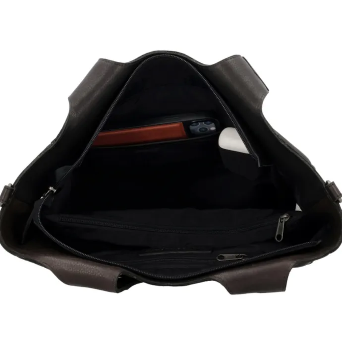 Hide & Stitches Earth Shopper black
