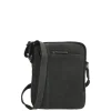 Hide & Stitches Idaho Breeze Schoudertas zwart
