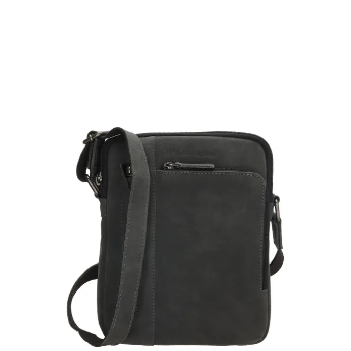 Hide & Stitches Idaho Breeze Schoudertas zwart