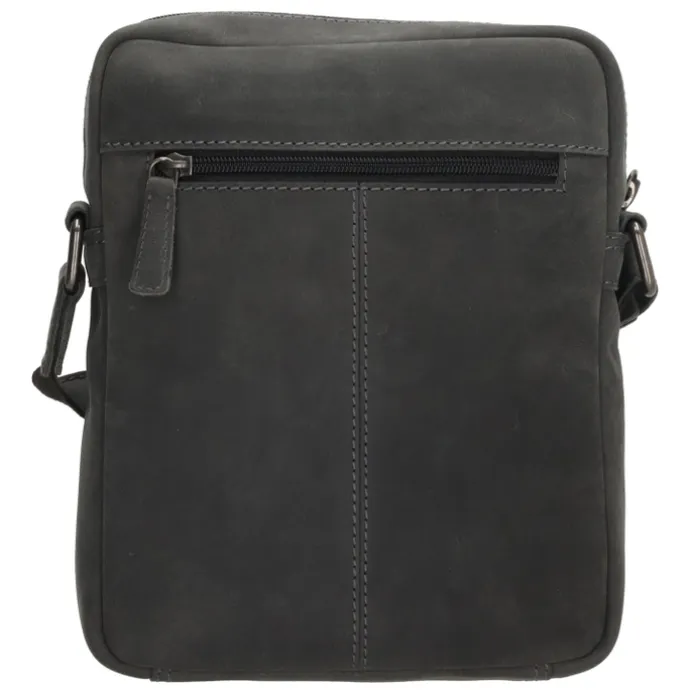 Hide & Stitches Idaho Breeze Schoudertas zwart