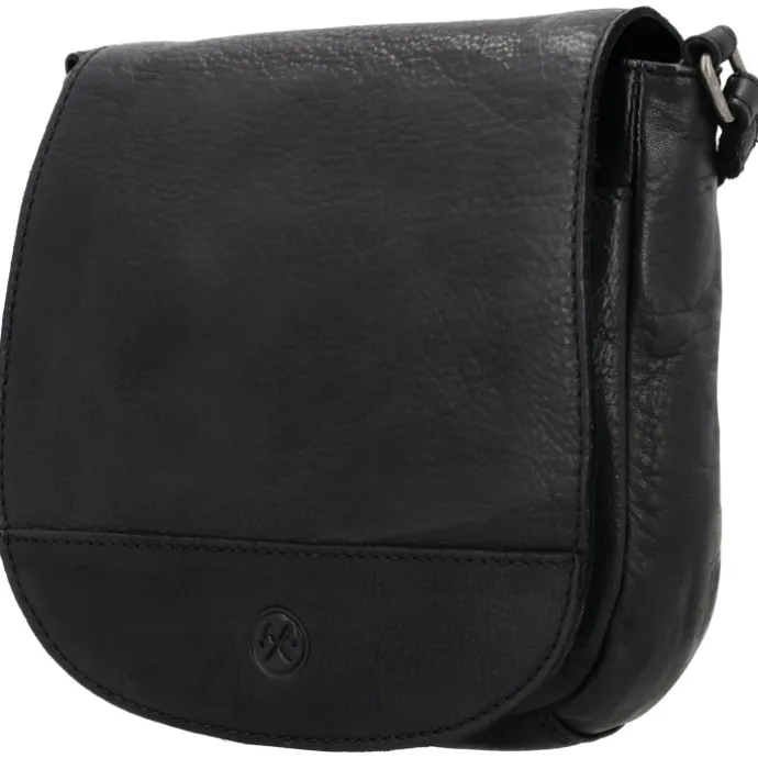 Hide & Stitches Idaho Crossbody Shoulderbag black