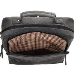 Hide & Stitches Idaho Rustic Rugzak zwart