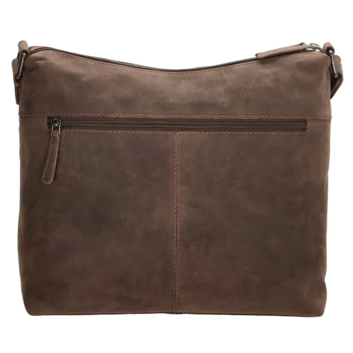 Hide & Stitches Idaho Shoulderbag darkbrown