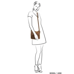 Hide & Stitches Idaho Shoulderbag brown