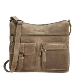 Hide & Stitches Idaho Shoulderbag darksand